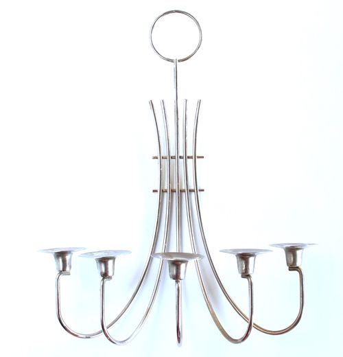 Minimalist 5-Candle Wall Sconce