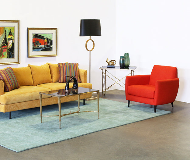 Contemporary Tangerine Chair