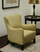 Meadow Green Herringbone Chair
