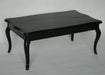 Black French Style Coffee Table 