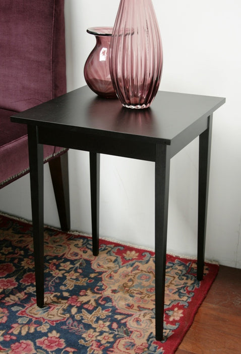 Adams End Table in Ebony Finish