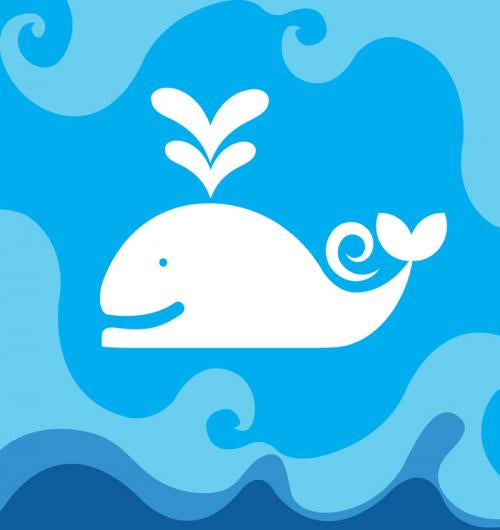 Animal Shapes Whale 15W X 15H