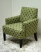 Apple Green Trellis Lounge Chair 