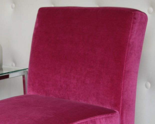 Petite Orchid Slipper Chair