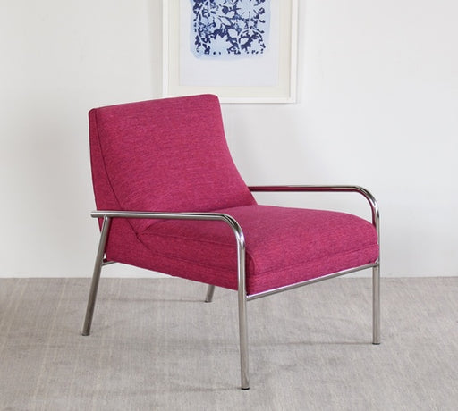 LC36ATL - Jena Lounge Chair in Magenta 