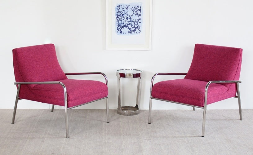 LC36ATL - Jena Lounge Chair in Magenta 