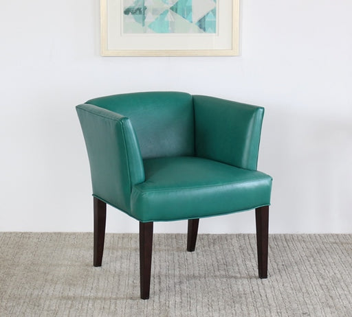 Emerald Leather Lounge Chair
