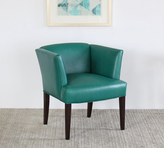 Emerald Leather Lounge Chair
