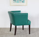 Emerald Leather Lounge Chair