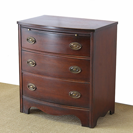 Three Drawer Bachelor Chest or Nighstand circa 1940
