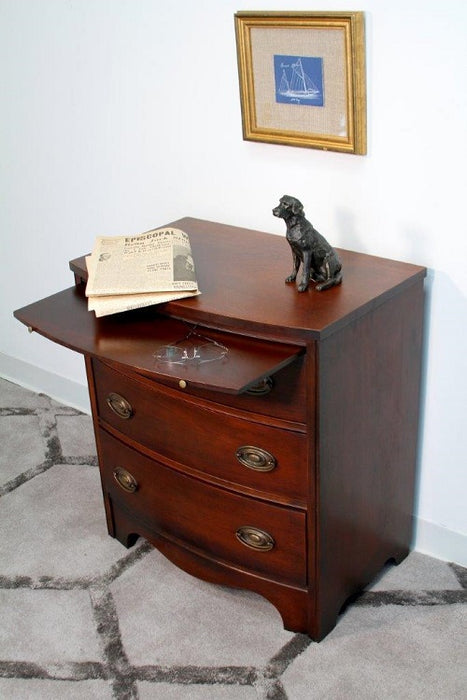 Three Drawer Bachelor Chest or Nighstand circa 1940
