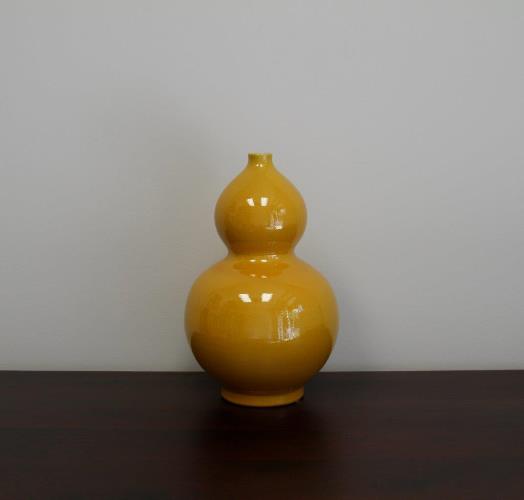 Yellow Gourd Vase